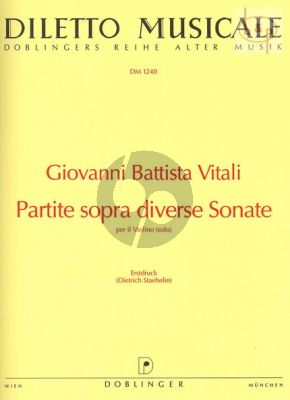 Partita sopra diverse Sonate