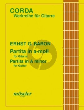 Baron Partita a moll Gitarre (Kurt Schumacher)