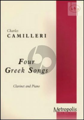 4 Greek Songs for Clarinet and Piano