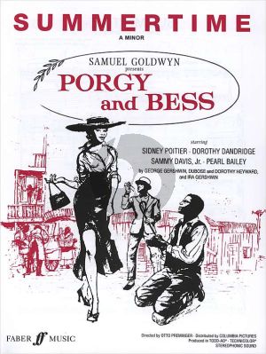 Gershwin Summertime (Porgy & Bess) Voice-Piano (A-minor)