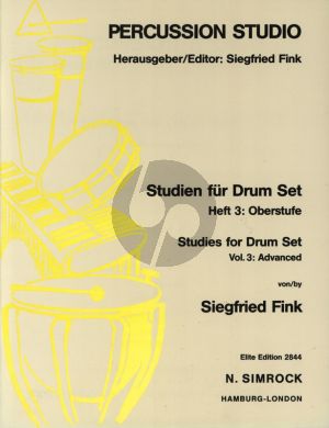 Fink Studies for Drum Set Vol. 3 (advanced grade)