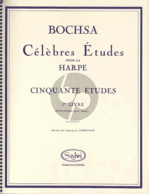 50 Studies Op. 34 Vol. 1 for Harp