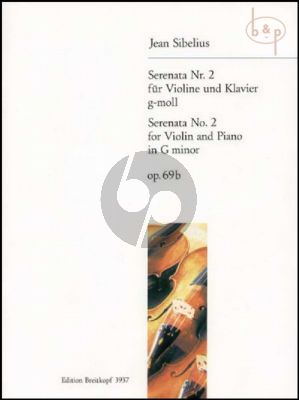 Serenade No.2 g-moll Op.69B Violin-Piano