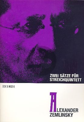 Zemlinsky 2 Satze Streichquintett (Partitur)