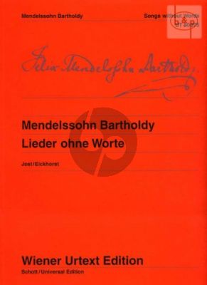 Lieder ohne Worte Klavier