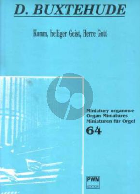 Buxtehude Komm,heiliger Geist,Herre Gott Orgel (Wojciech Widłak)