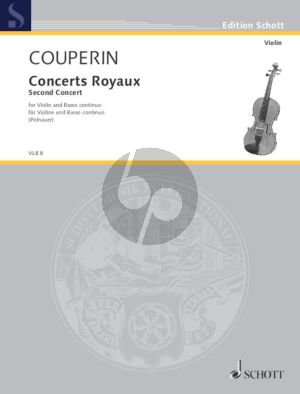 Couperin Concerts Royaux No.2 D-major Violin-Bc
