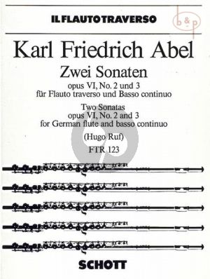 2 Sonaten Op. 6 No. 2 - 3 Flute and Bc