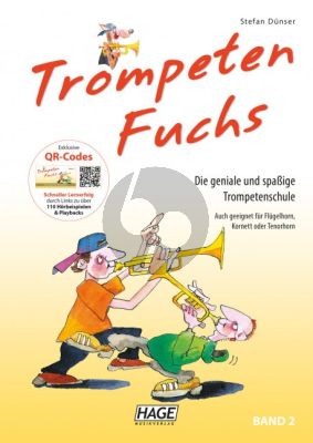Dunser Trompeten Fuchs Vol. 2 Buch mit Audio