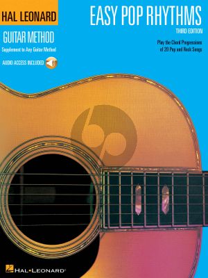 Easy Pop Rhythms (Hal Leonard Guitar Method) (Book with Audio online)