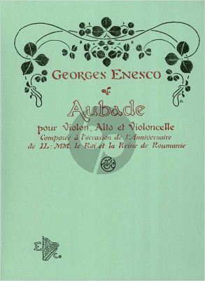 Enesco Aubade Vi.-Va.-Vc. (Score/Parts)