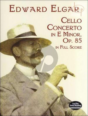 Elgar Concerto e-minor Op.85 Cello and Orchestra) (Full Score) (Dover)