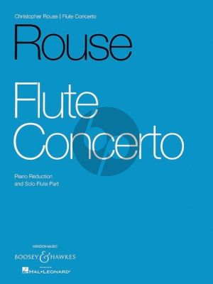 Rouse Concerto for Flute and Orchestra (piano reduction)