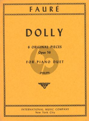 Faure Dolly op.56 Piano 4 hands (6 Original Pieces)