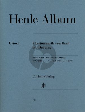 Henle Album 39 Stucke mit Klaviermusik von Bach bis Debussy