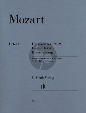 Konzert No.2 Es-dur KV 417 (Horn Eb/F Stimme)