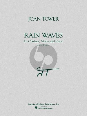 Tower Rain Waves Clarinet-Violin-Piano (Score/Parts)