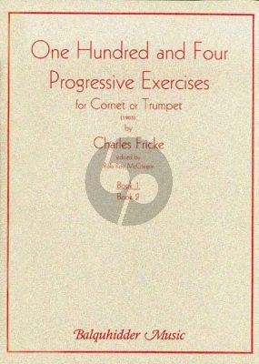 Fricke 104 Progressive Exercises Vol.1 Trumpet (McGregor)