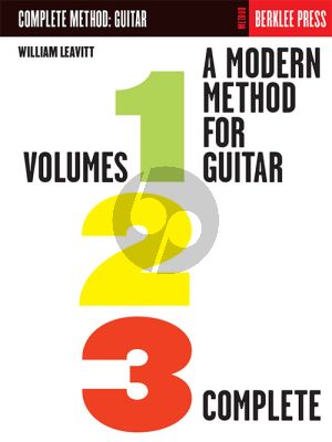Leavitt A Modern Method Guitar (Vol.1 - 2 - 3 Complete)