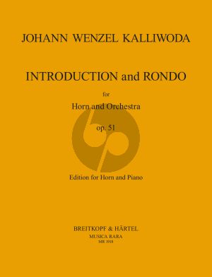 Kalliwoda Introduktion & Rondo Op.51 Horn and Piano (edited by John Madden)