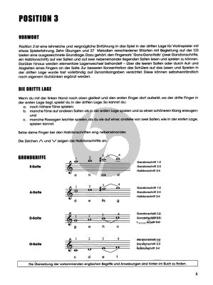 Dezaire Violin Position 3 (Bk-Cd) (1 & 3 Pos.) (27 Pieces to Play in the third Position)