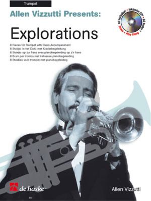 Vizzutti Explorations - 8 Pieces for Trumpet Book with Cd (Intermediate-Advanced Level)