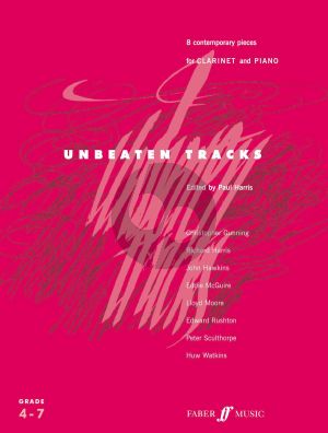 Unbeaten Tracks for Clarinet and Piano (edited by Paul Harris) (grade 4 - 7)