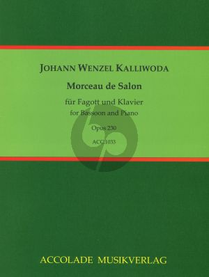 Kalliwoda Morceau de Salon Op. 230 Fagott und Klavier (Eberhard Buschmann)