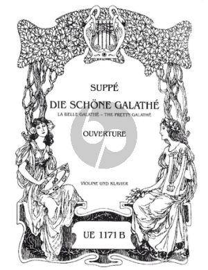 Ouvertüre zu Schöne Galathee Violine und Klavier