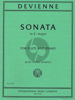 Devienne Sonata E-flat major Op.58 No.6 for Flute and Piano (edited by Jean-Pierre Rampal)