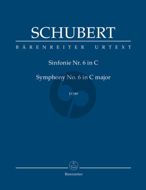 Schubert Symphonie No.6 C-Major D.589 Study Score (Editor Douglas Woodfull-Harris and Arnold Feil) (Barenreiter-Urtext)