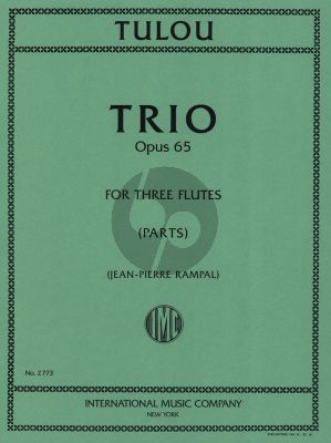 Tulou Trio Op. 65 for 3 Flutes (Jean-Pierre Rampal)