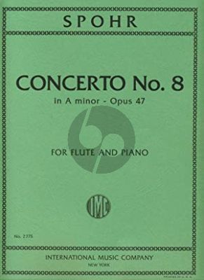 Concerto No. 8 a-minor Op. 47 Flute and Piano