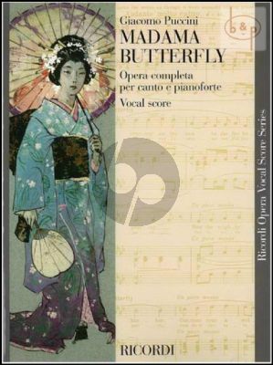 Madame Butterfly Vocal Score (English and Italian Text)