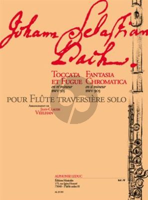 Bach Toccata & Fugue re mineur BWV 565 et Fantasia Crom