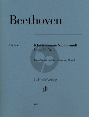 Beethoven Sonate c-moll Op.10 No.1 Piano Solo (Editor Norbert Gertsch - Editor - Fingering Murray Perahia)