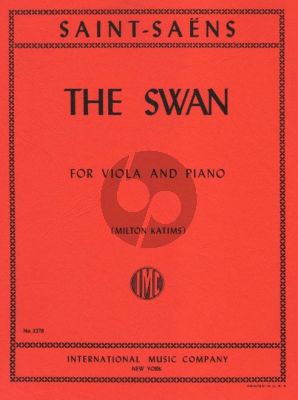 Saint-Saens The Swan viola-piano