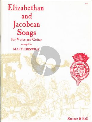 Album Elizabethan & Jacobean Songs (Criswick) Voice-Guitar