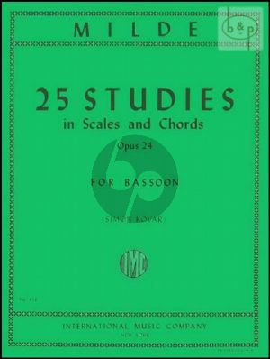 25 Studies Scales & Chords Op.24 Bassoon