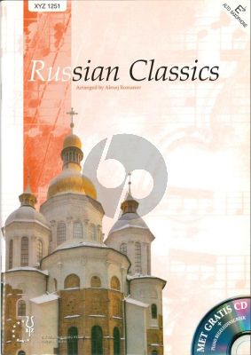 Russian Classics Alto Sax.[Bar.Sax./Horn in Eb]with Piano (Bk-Cd) (Romanov)