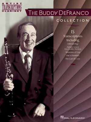 DeFranco The Buddy DeFranco Collection for Clarinet (Artists Transcriptions Clarinet)