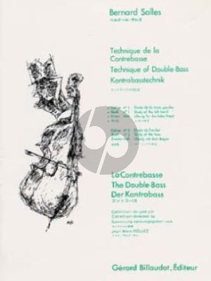 Technique de la Contrebasse Vol.1Etude de la main gauche