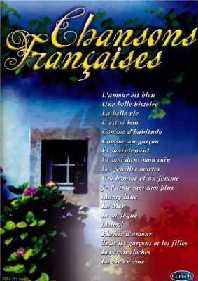 Chansons Francaises (Piano-Vocal-Guitar)
