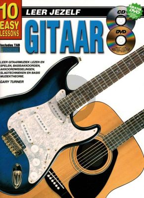 Turner Leer Jezelf Gitaar (Bk-Cd-DVD) (10 Easy Lessons)