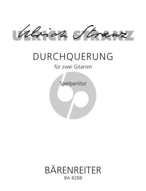 Stranz Durchquerung 2 Gitarren (Spielpartitur)