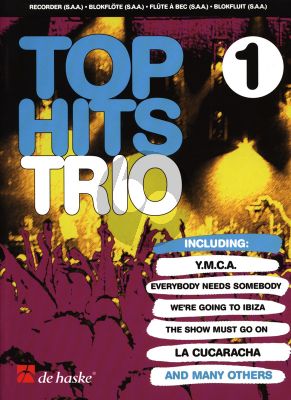 Beringen Top Hits Trio 1 3 Recorders (SSA)