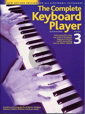 Baker The Complete Keyboard Player Vol. 3 Book (New Revised Edition) (for All Electronic Keyboards)