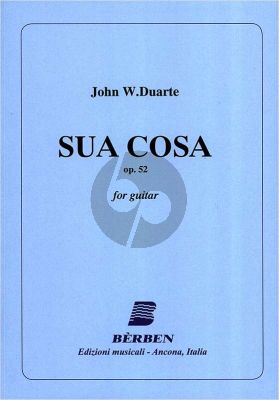 Duarte Sua Cosa Op.52 Guitar