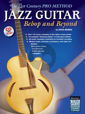 Munro 21st. Pro Method Jazz Bebop & Beyond Guitar (Bk-Cd)