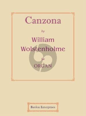 Wolstenholme Canzona Op. 12 No. 1 for Organ (edited by W. B. Henshaw)